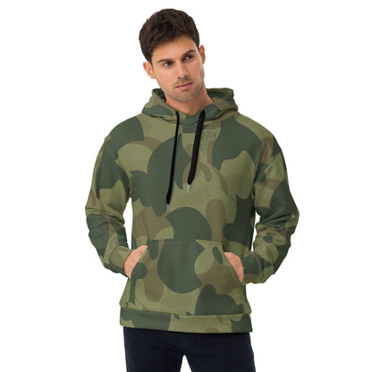 Belgian Brushstroke Moon and Balls CAMO Unisex Hoodie - 2XS - Hoodies