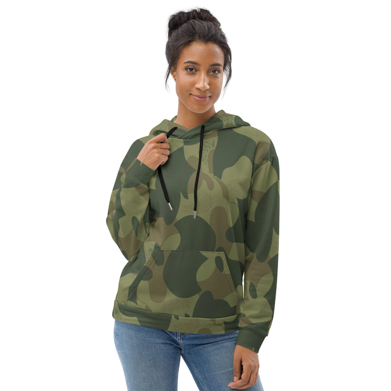 Brushstroke Moon and Balls CAMO Unisex Hoodie