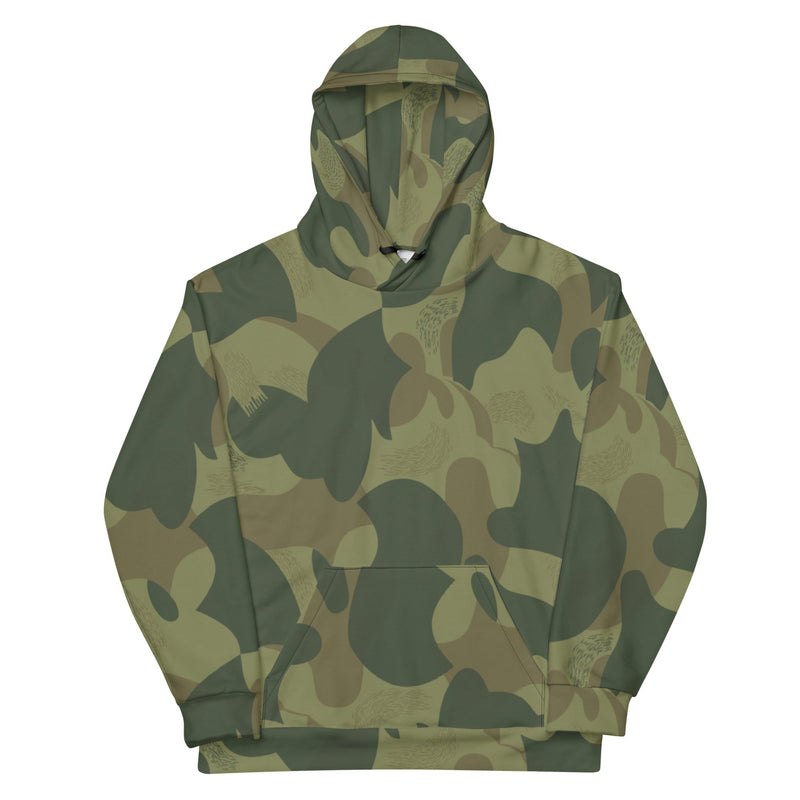 Brushstroke Moon and Balls CAMO Unisex Hoodie