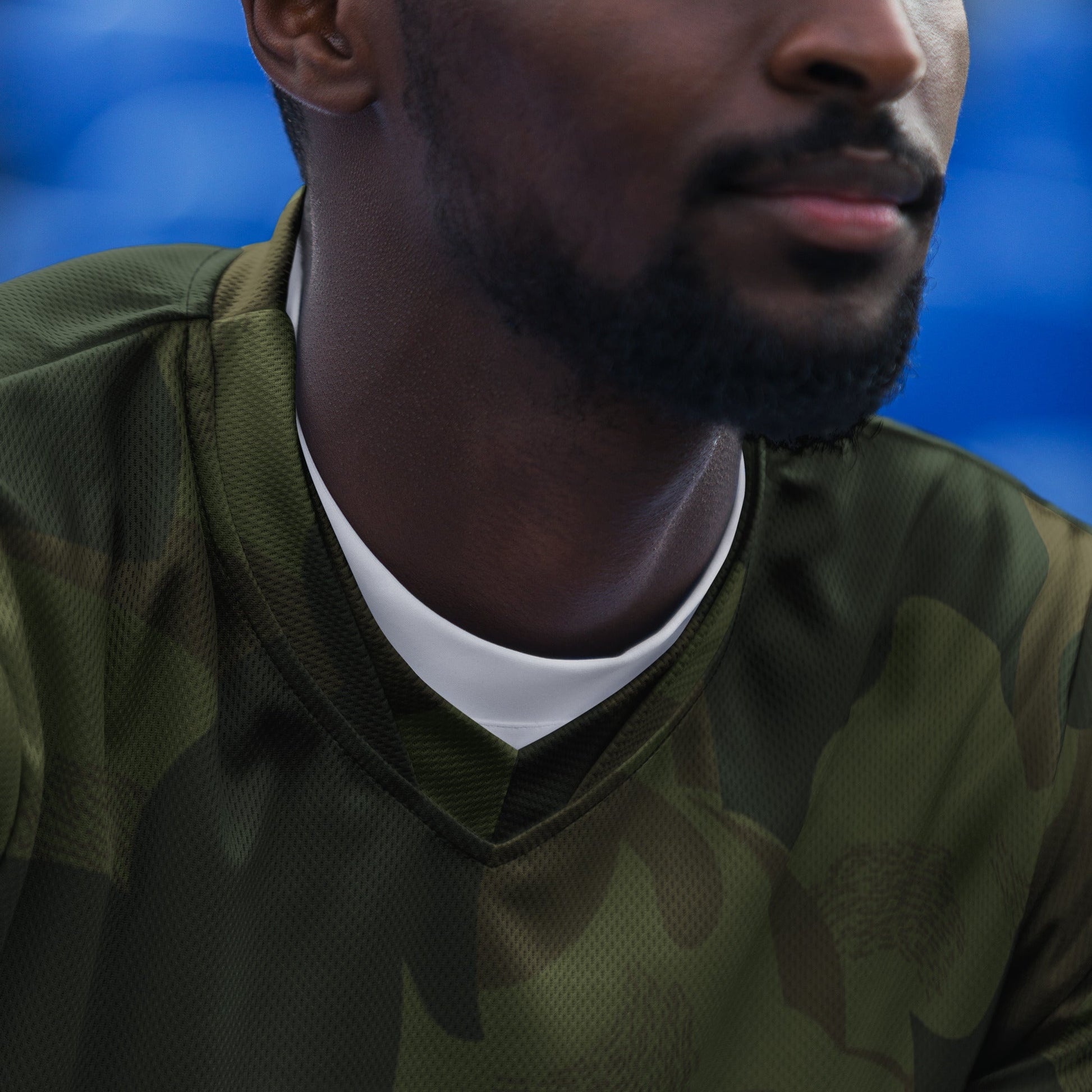 Belgian Brushstroke Moon and Balls CAMO unisex sports jersey - Sports Jerseys