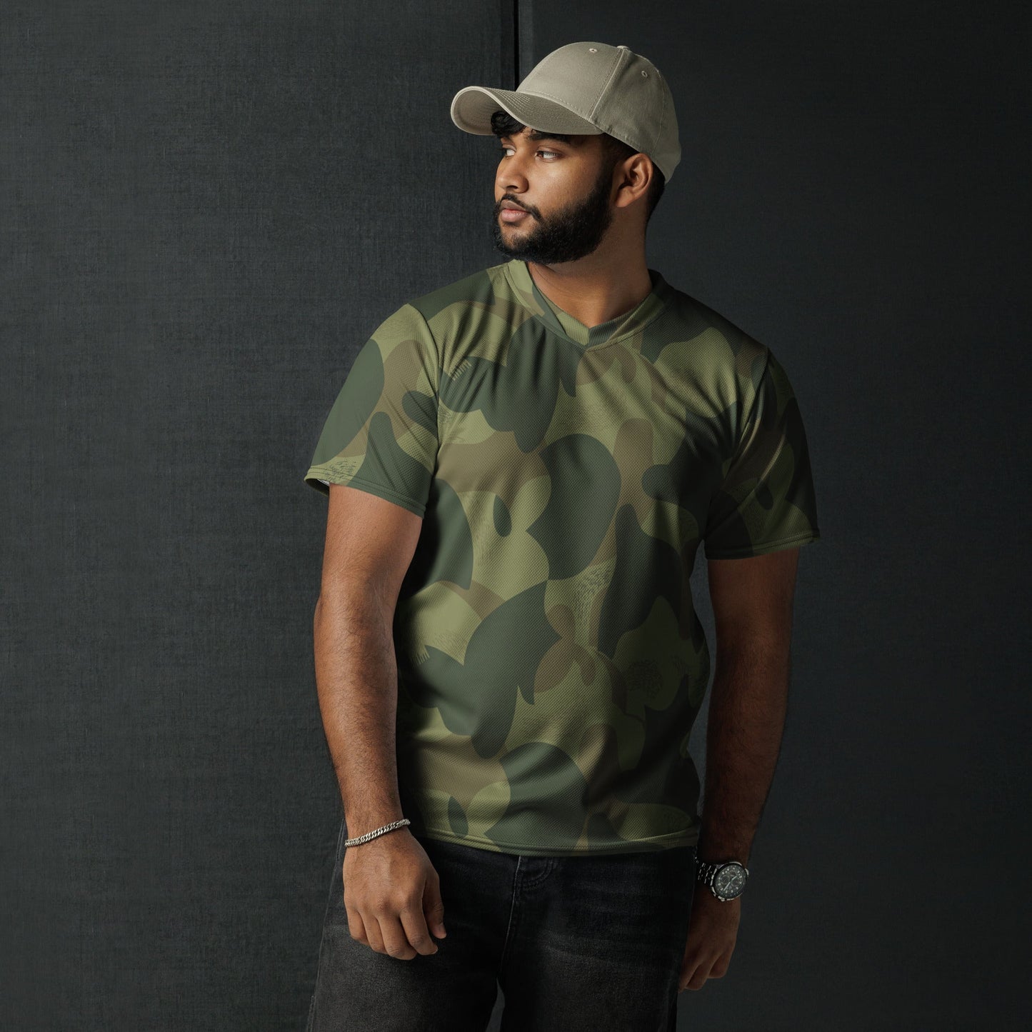 Belgian Brushstroke Moon and Balls CAMO unisex sports jersey - Sports Jerseys