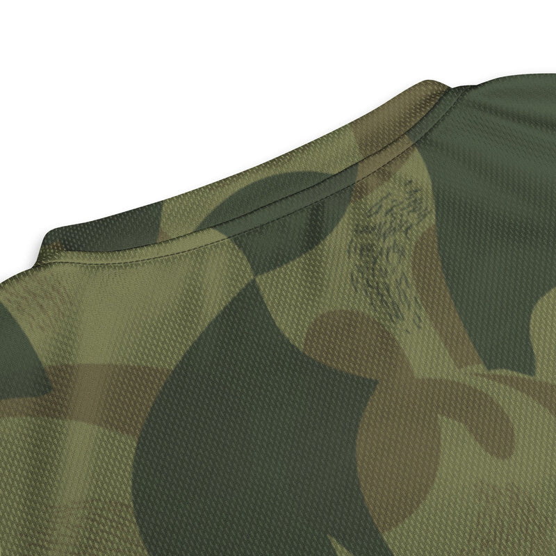 Brushstroke Moon and Balls CAMO Unisex Sports Jersey
