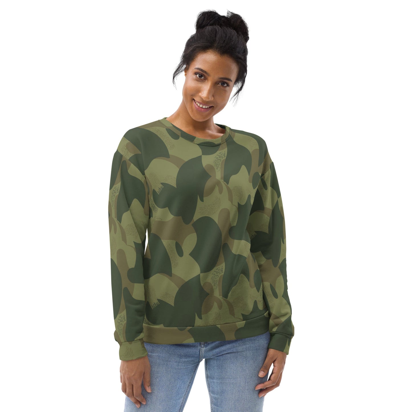 Belgian Brushstroke Moon and Balls CAMO Unisex Sweatshirt - Sweatshirts