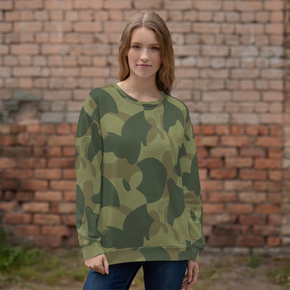 Belgian Brushstroke Moon and Balls CAMO Unisex Sweatshirt - Sweatshirts