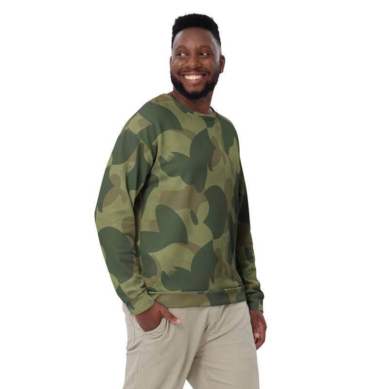 Brushstroke Moon and Balls CAMO Unisex Sweatshirt