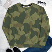 Brushstroke Moon and Balls CAMO Unisex Sweatshirt