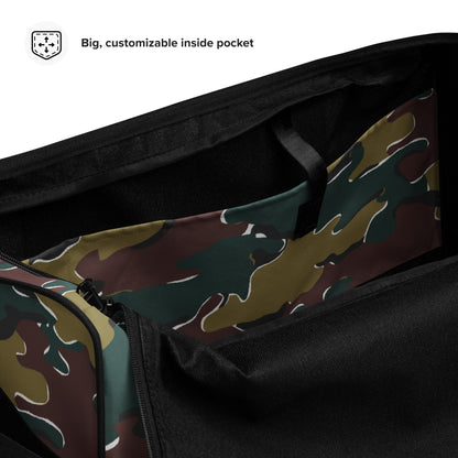 Belgian Jigsaw Autumn CAMO Duffle Bag