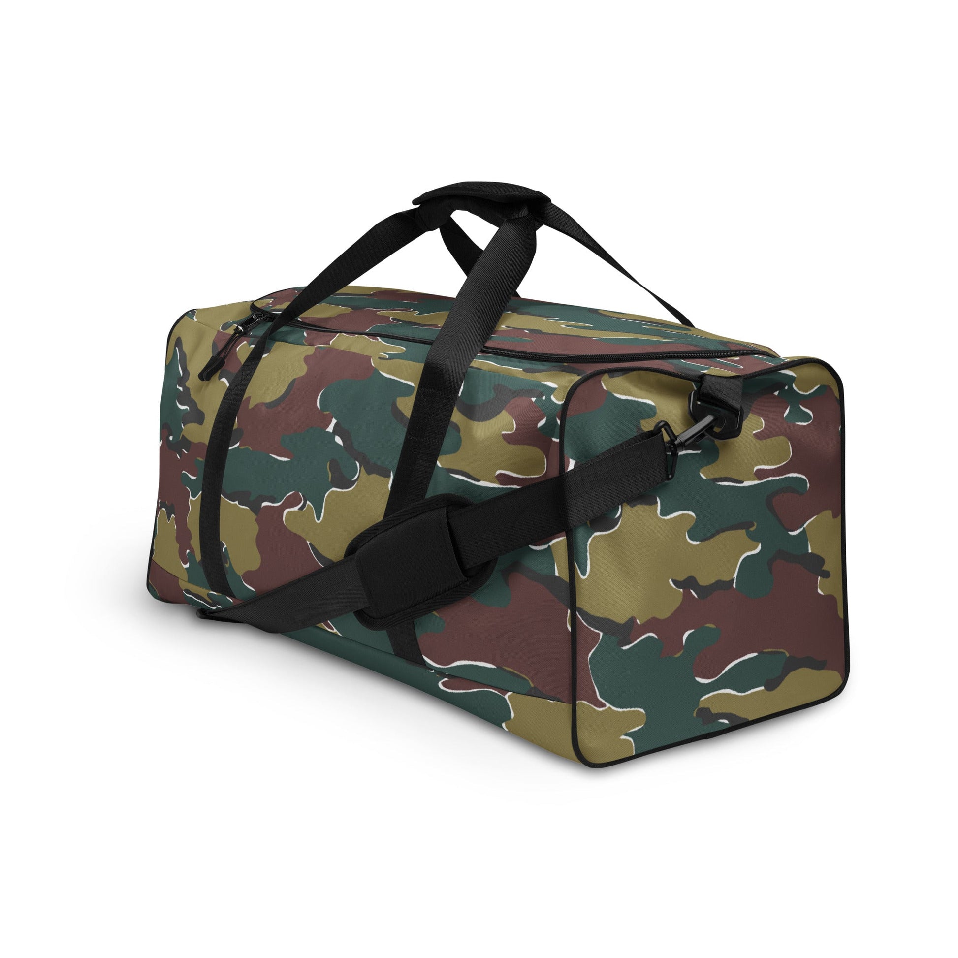 Belgian Jigsaw Autumn CAMO Duffle Bag