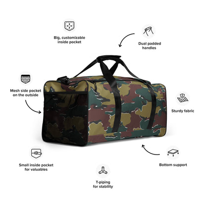 Belgian Jigsaw Autumn CAMO Duffle Bag