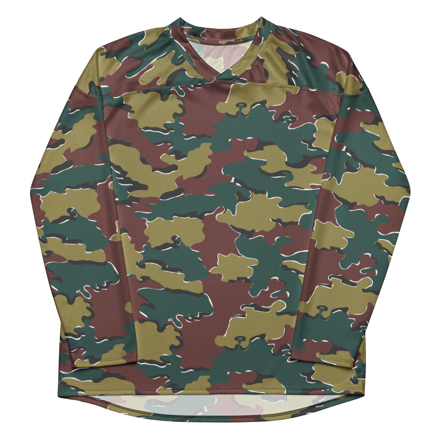 Belgian Jigsaw Autumn CAMO hockey fan jersey Hockey Jerseys