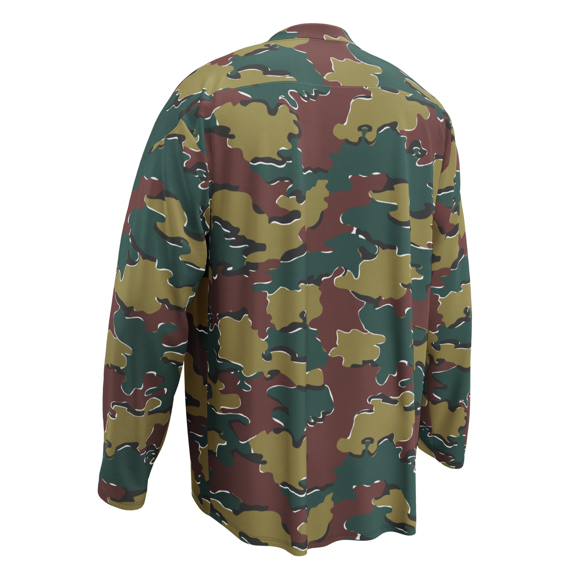 Belgian Jigsaw Autumn CAMO hockey fan jersey Hockey Jerseys