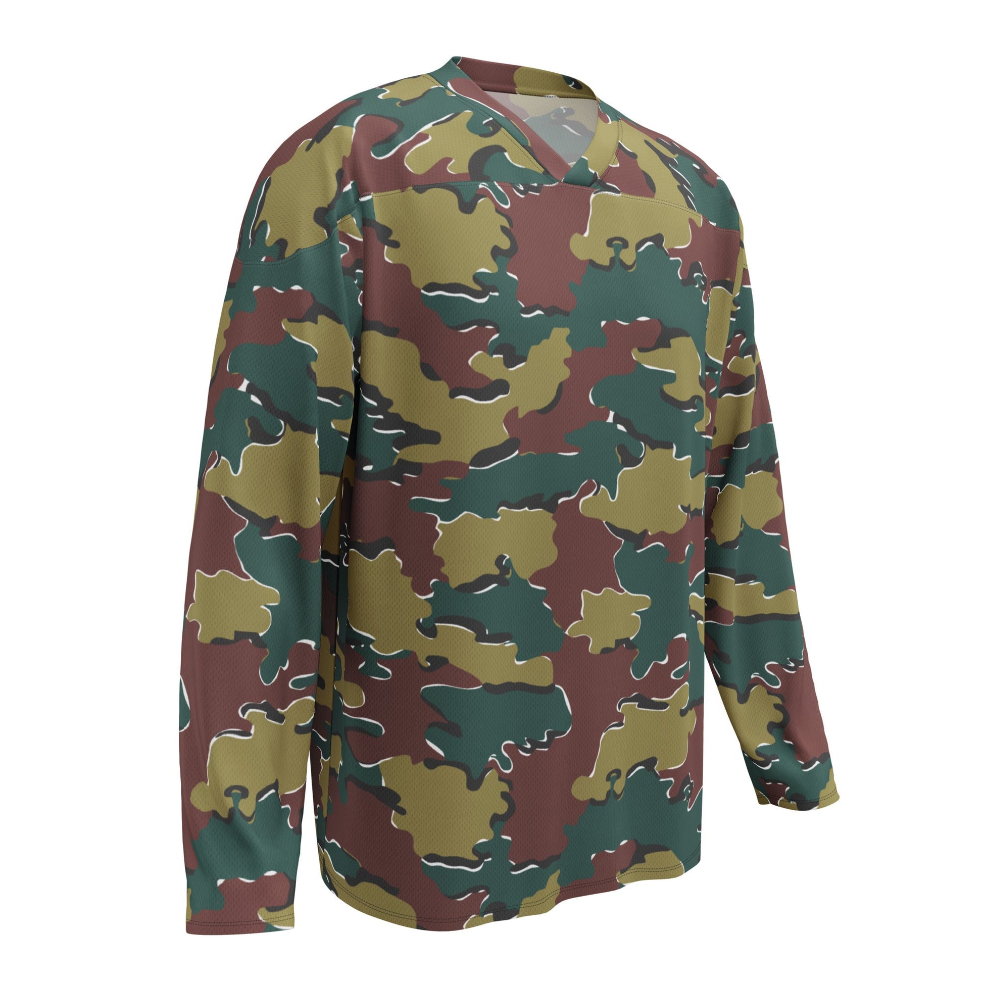 Belgian Jigsaw Autumn CAMO hockey fan jersey Hockey Jerseys