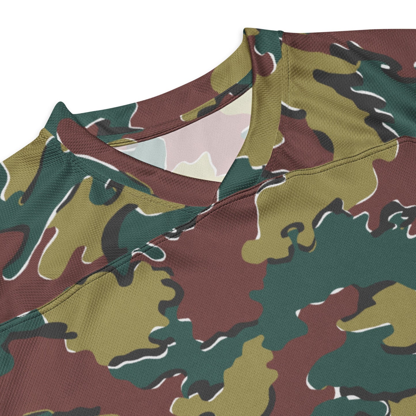 Belgian Jigsaw Autumn CAMO hockey fan jersey Hockey Jerseys