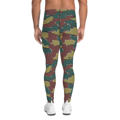 Belgian Jigsaw Autumn CAMO Mens Leggings