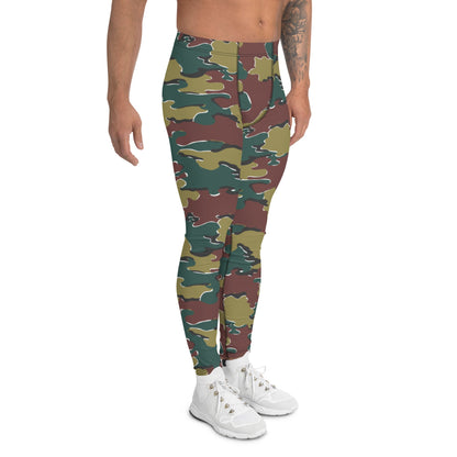 Belgian Jigsaw Autumn CAMO Mens Leggings