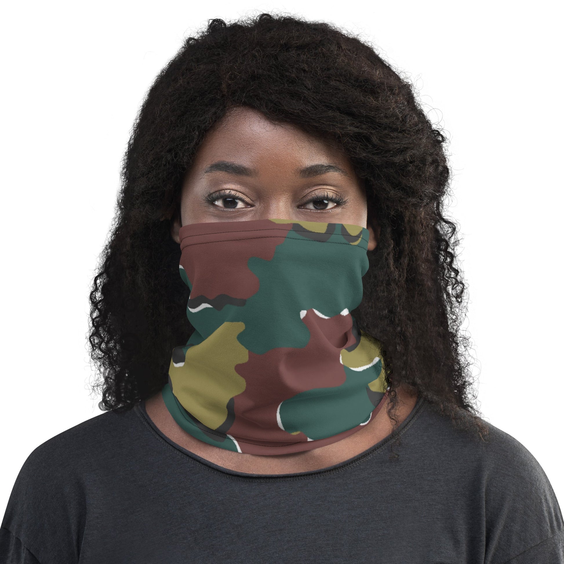 Belgian Jigsaw Autumn CAMO Neck Gaiter Gaiters