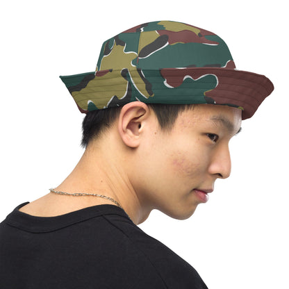 Belgian Jigsaw Autumn CAMO Reversible bucket hat - Bucket Hats