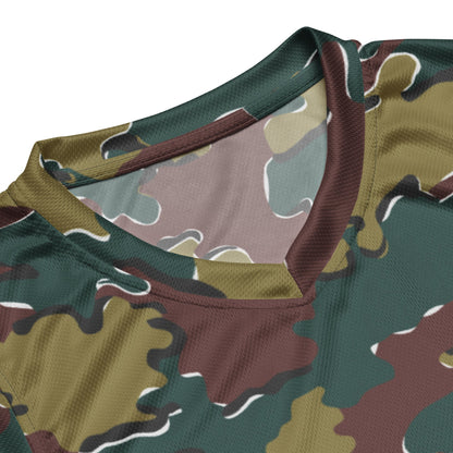 Belgian Jigsaw Autumn CAMO unisex basketball jersey Basketball Jerseys