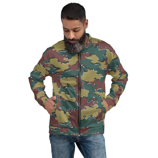 Belgian Jigsaw Autumn CAMO Unisex Bomber Jacket - Jackets