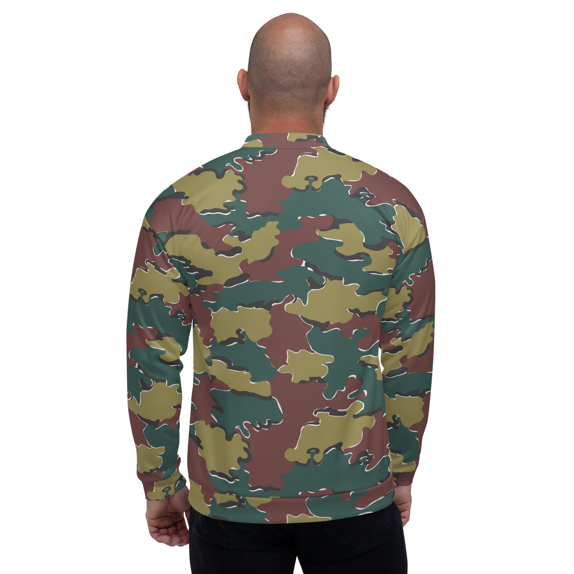 Belgian Jigsaw Autumn CAMO Unisex Bomber Jacket - Jackets