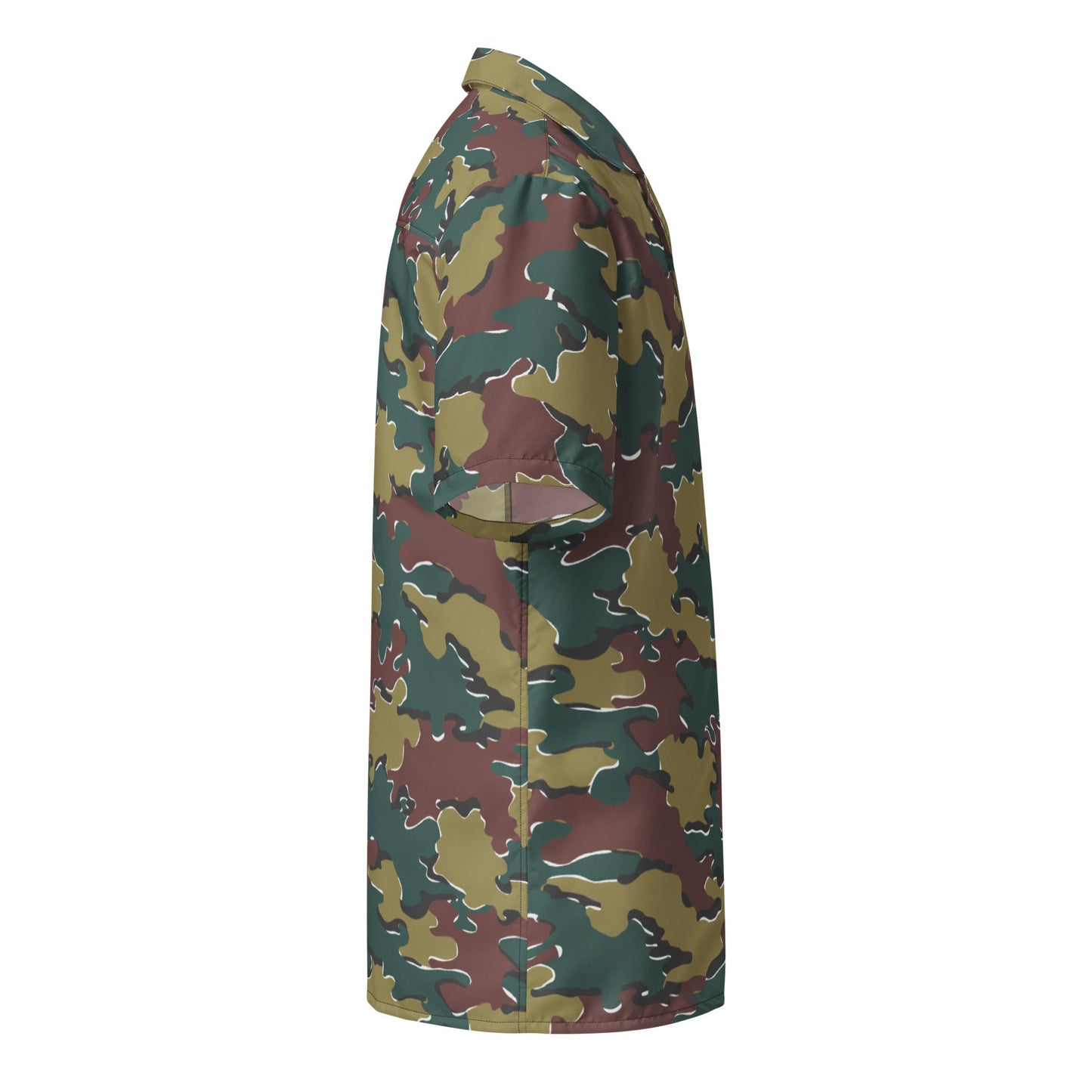 Belgian Jigsaw Autumn CAMO Unisex button shirt Button Shirts