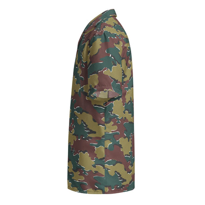 Belgian Jigsaw Autumn CAMO Unisex button shirt Button Shirts