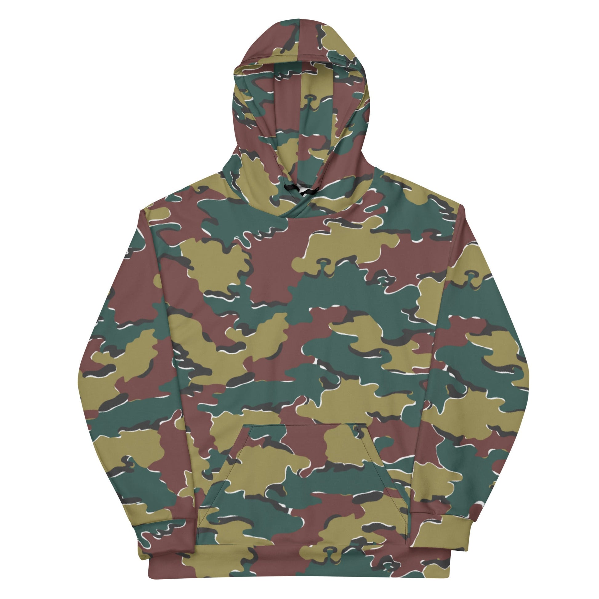 Belgian Jigsaw Autumn CAMO Unisex Hoodie - Hoodies