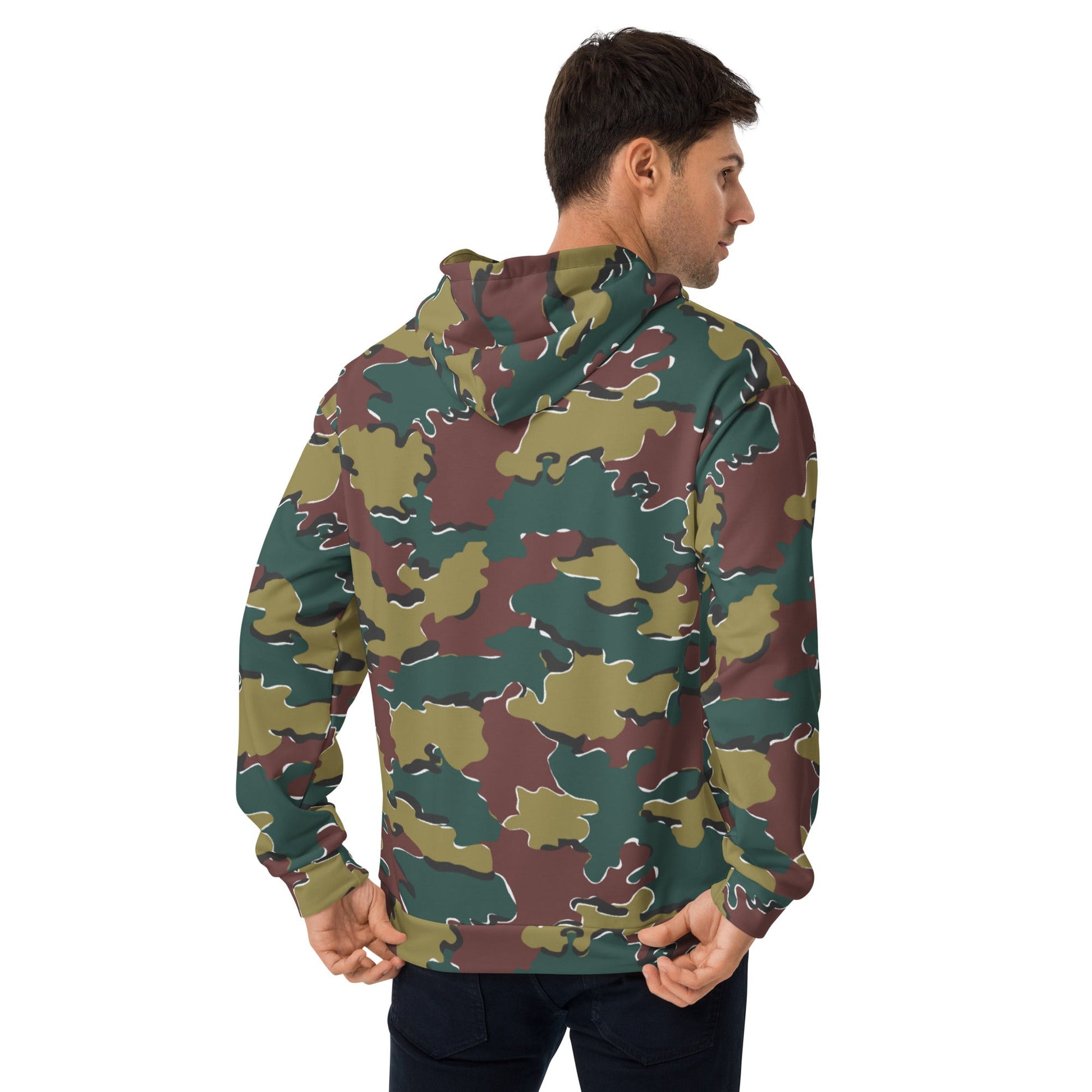 Belgian Jigsaw Autumn CAMO Unisex Hoodie - Hoodies