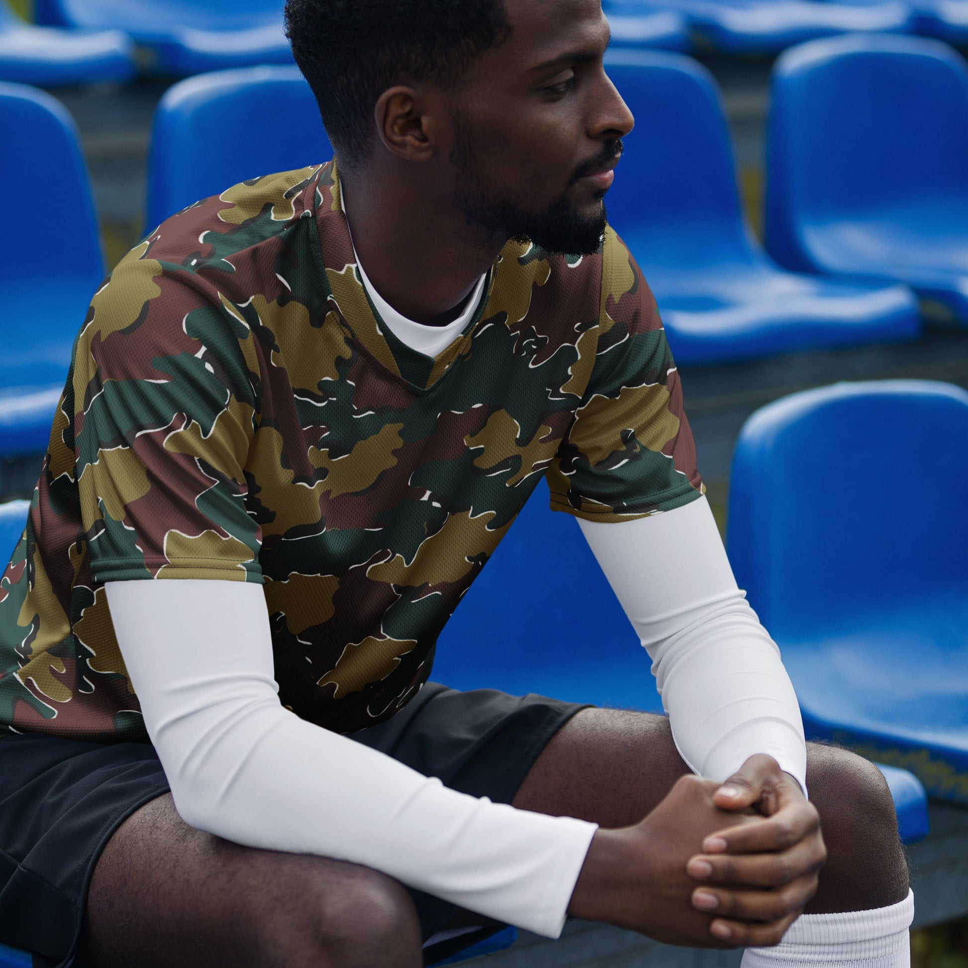 Belgian Jigsaw Autumn CAMO unisex sports jersey Sports Jerseys