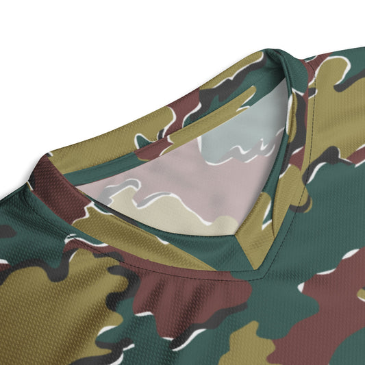 Belgian Jigsaw Autumn CAMO unisex sports jersey Sports Jerseys