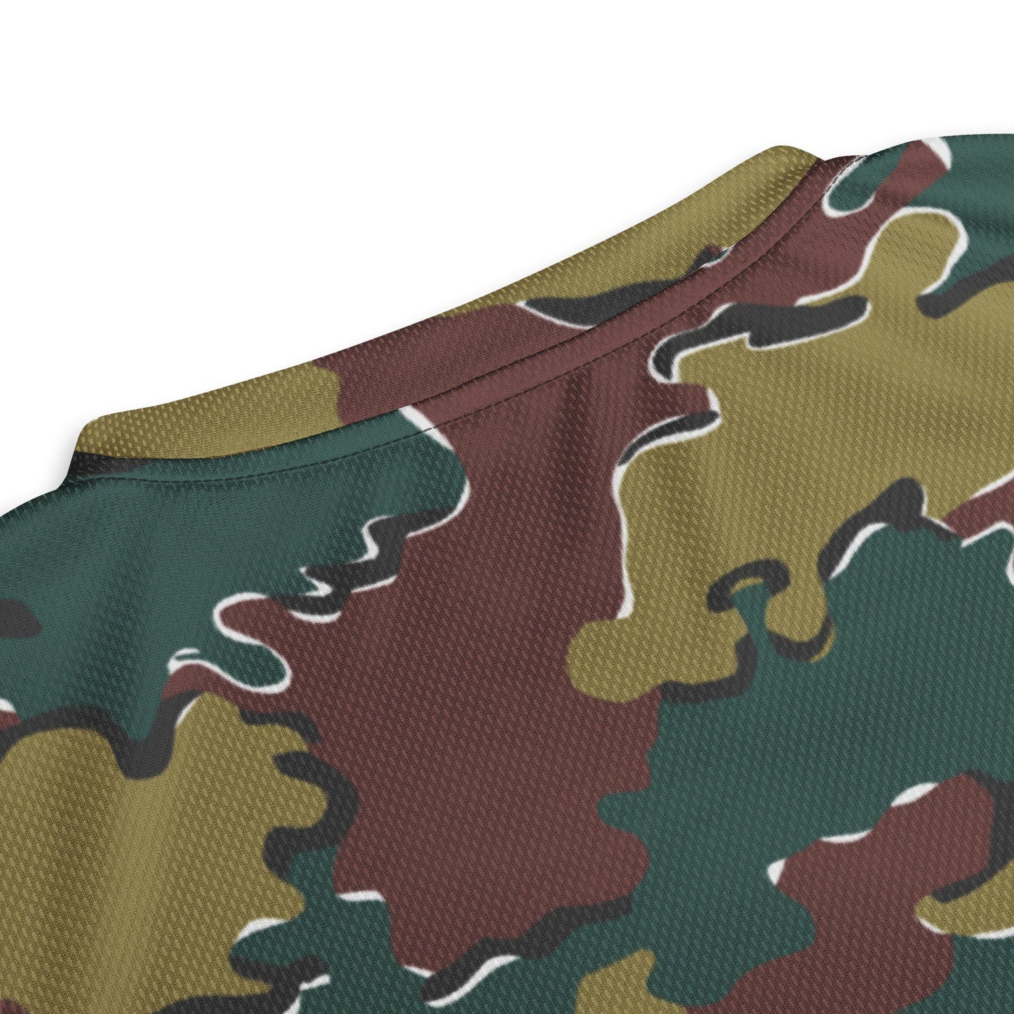 Belgian Jigsaw Autumn CAMO unisex sports jersey Sports Jerseys