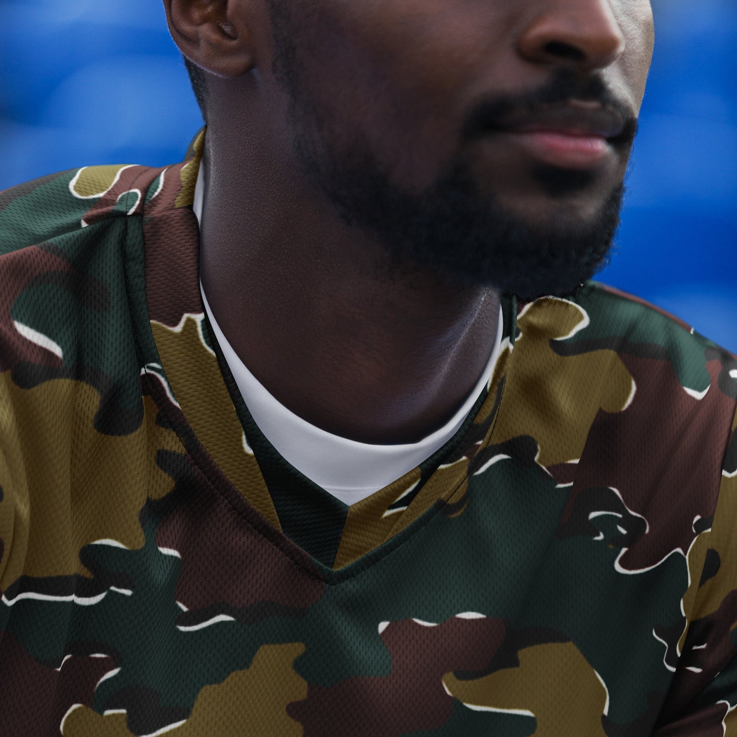 Belgian Jigsaw Autumn CAMO unisex sports jersey Sports Jerseys