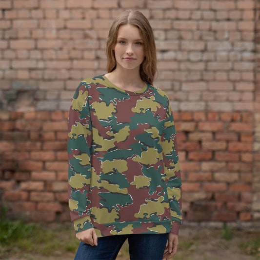 Belgian Jigsaw Autumn CAMO Unisex Sweatshirt - Sweatshirts
