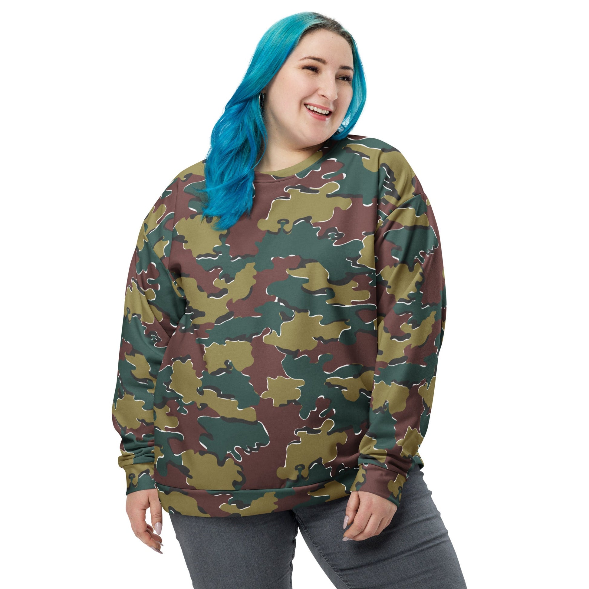 Belgian Jigsaw Autumn CAMO Unisex Sweatshirt - Sweatshirts