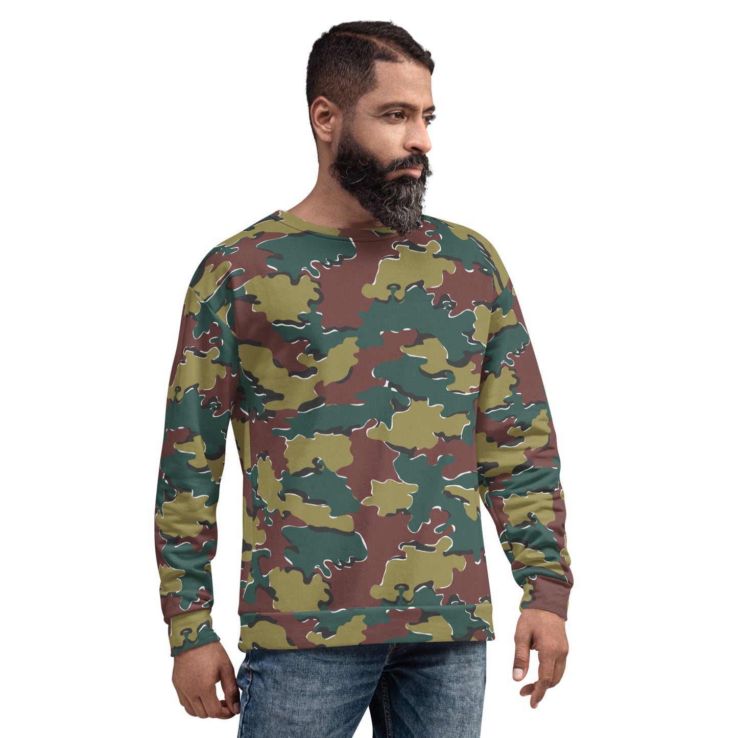 Belgian Jigsaw Autumn CAMO Unisex Sweatshirt - Sweatshirts