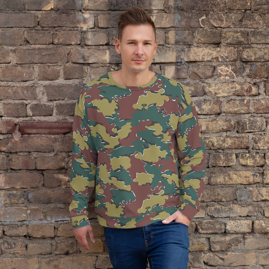 Belgian Jigsaw Autumn CAMO Unisex Sweatshirt - XS - Sweatshirts