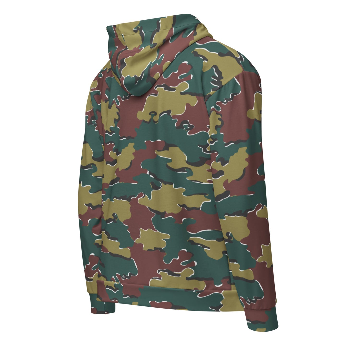 Belgian Jigsaw Autumn CAMO Unisex zip hoodie - Zip Hoodies