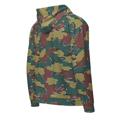 Belgian Jigsaw Autumn CAMO Unisex zip hoodie - Zip Hoodies