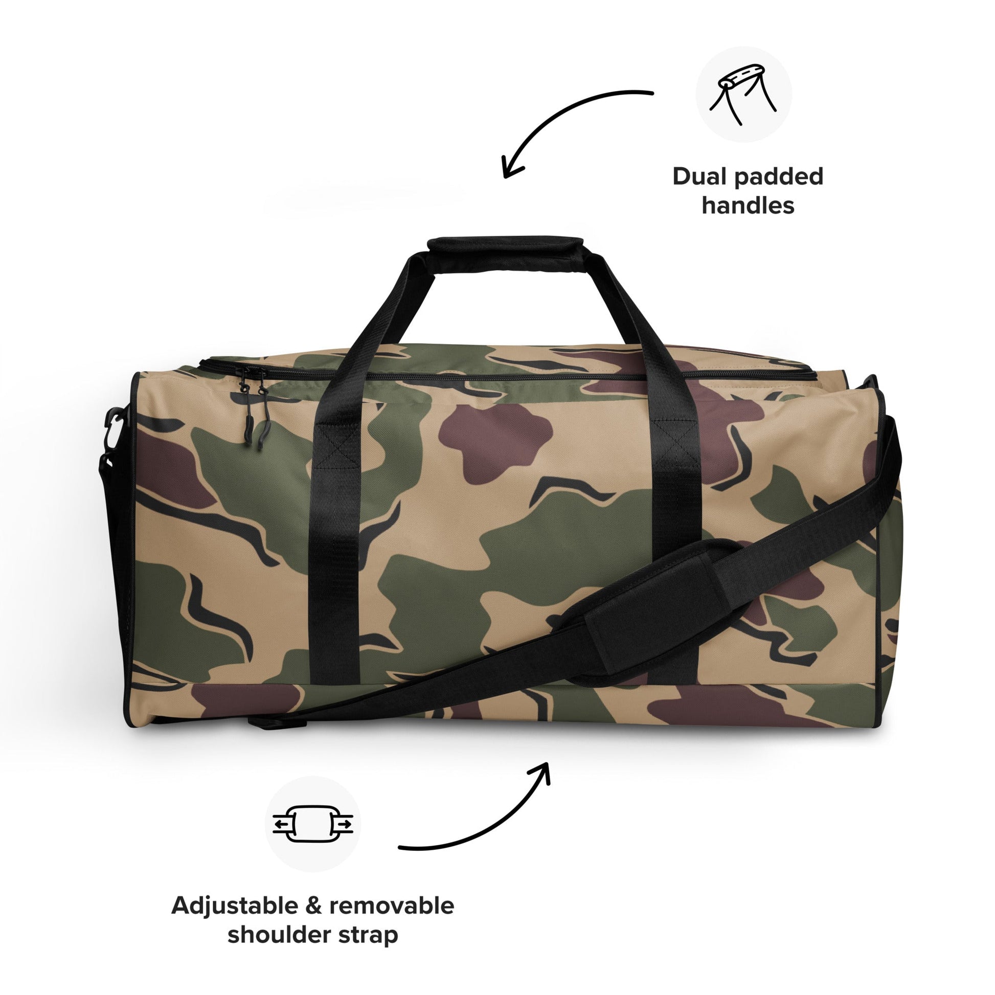 Belgian Jigsaw Korps Mariniers CAMO Duffle bag - Bags