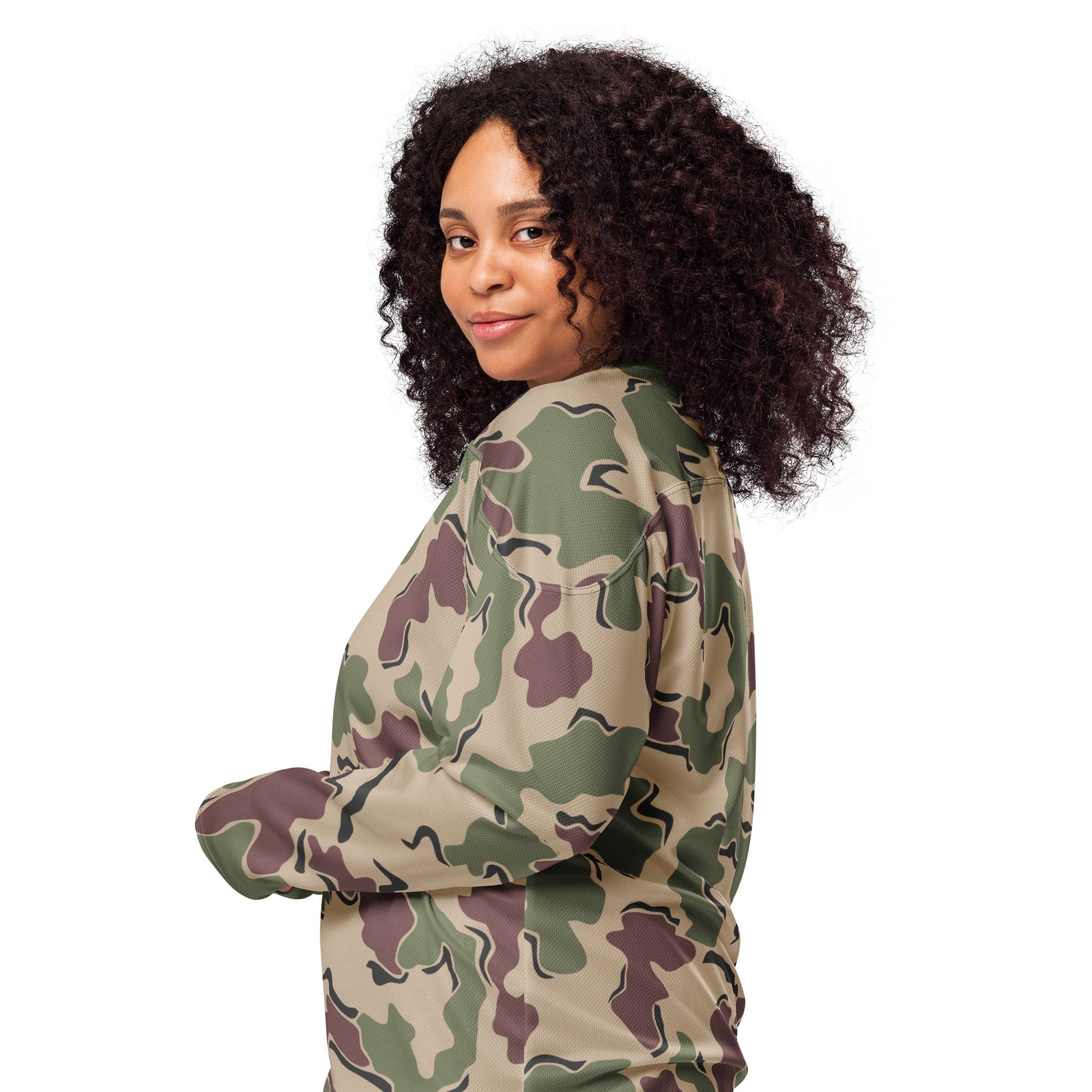 Belgian Jigsaw Korps Mariniers CAMO hockey fan jersey Hockey Jerseys