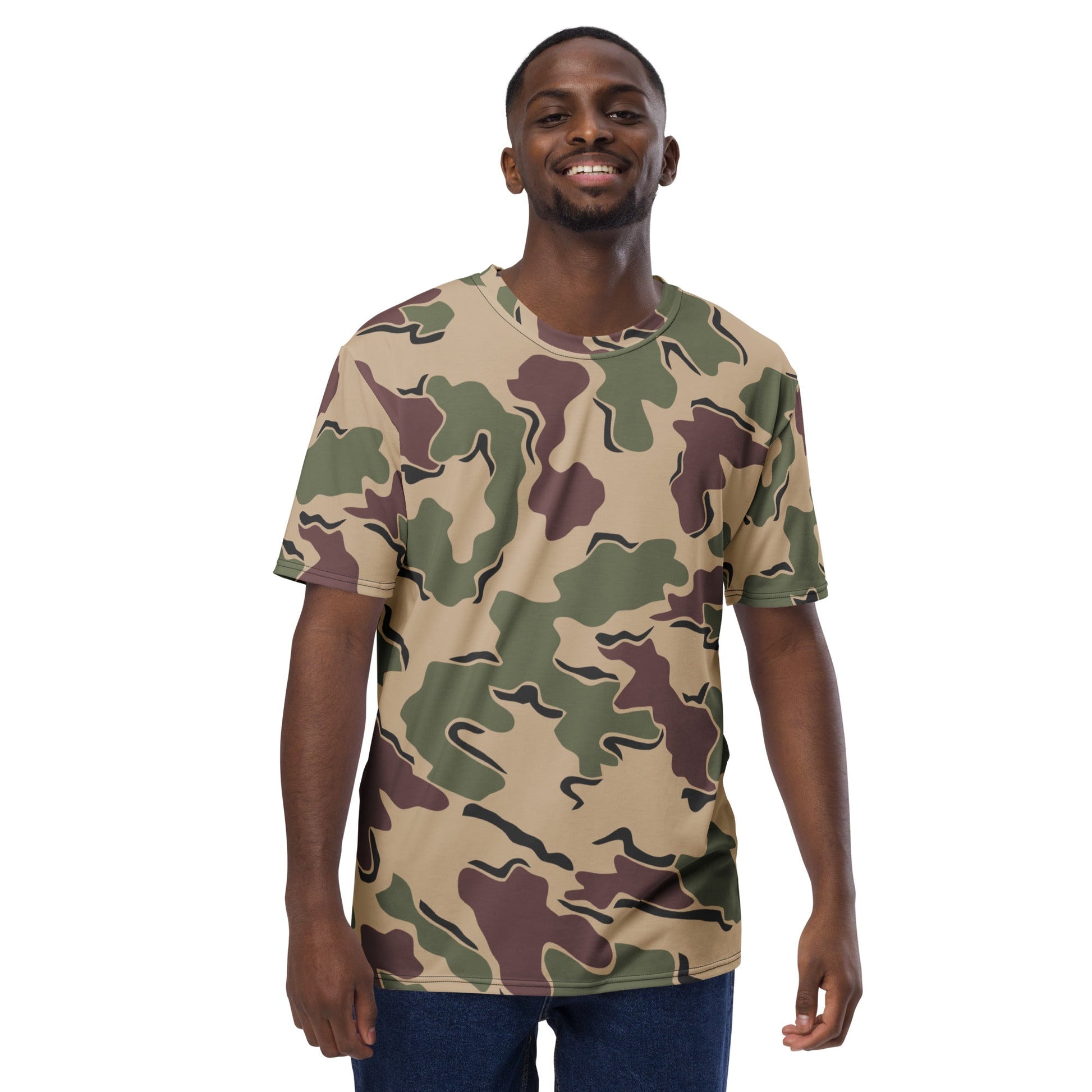 Belgian Jigsaw Korps Mariniers CAMO Mens T-shirt - T-Shirts