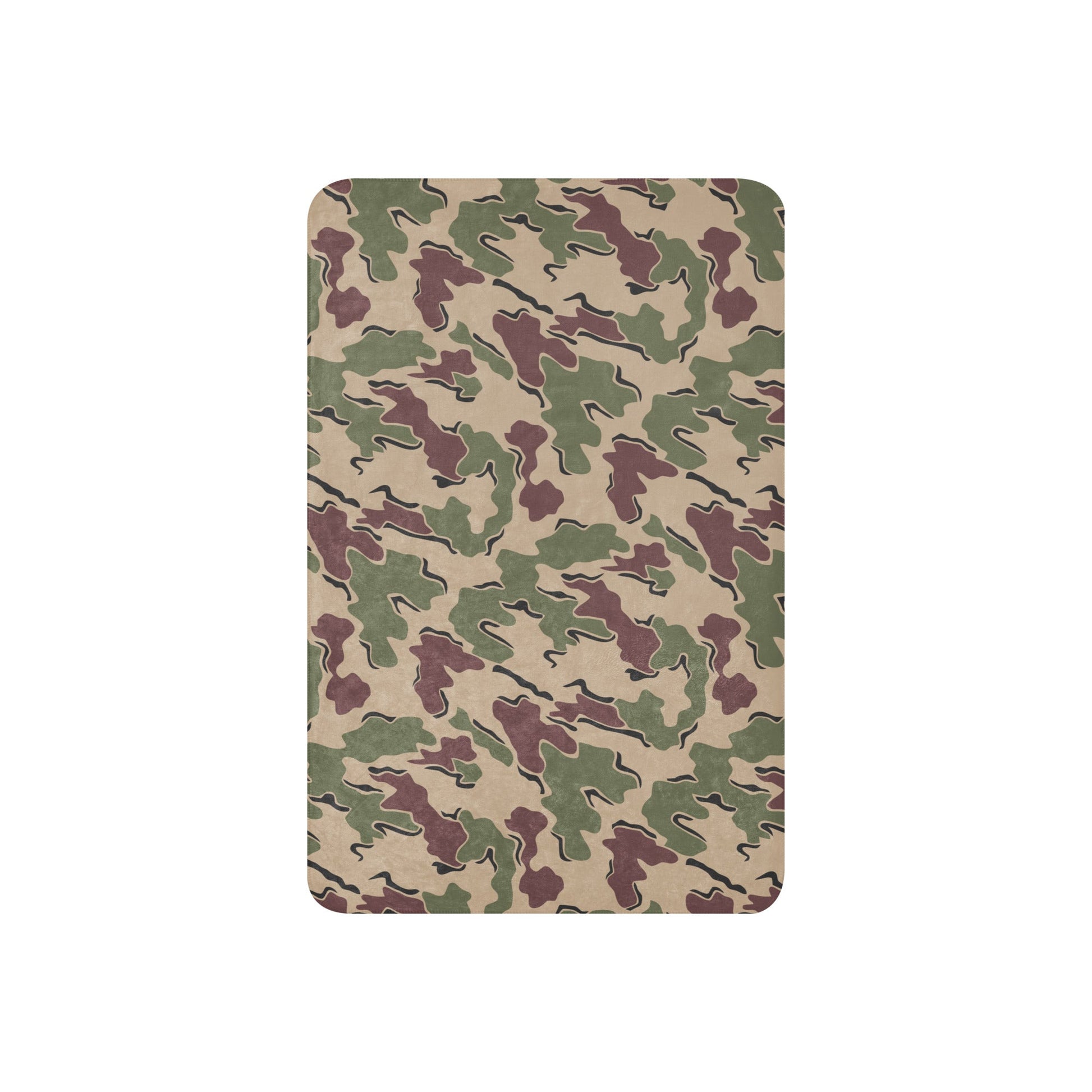Belgian Jigsaw Korps Mariniers CAMO Sherpa blanket - Blankets