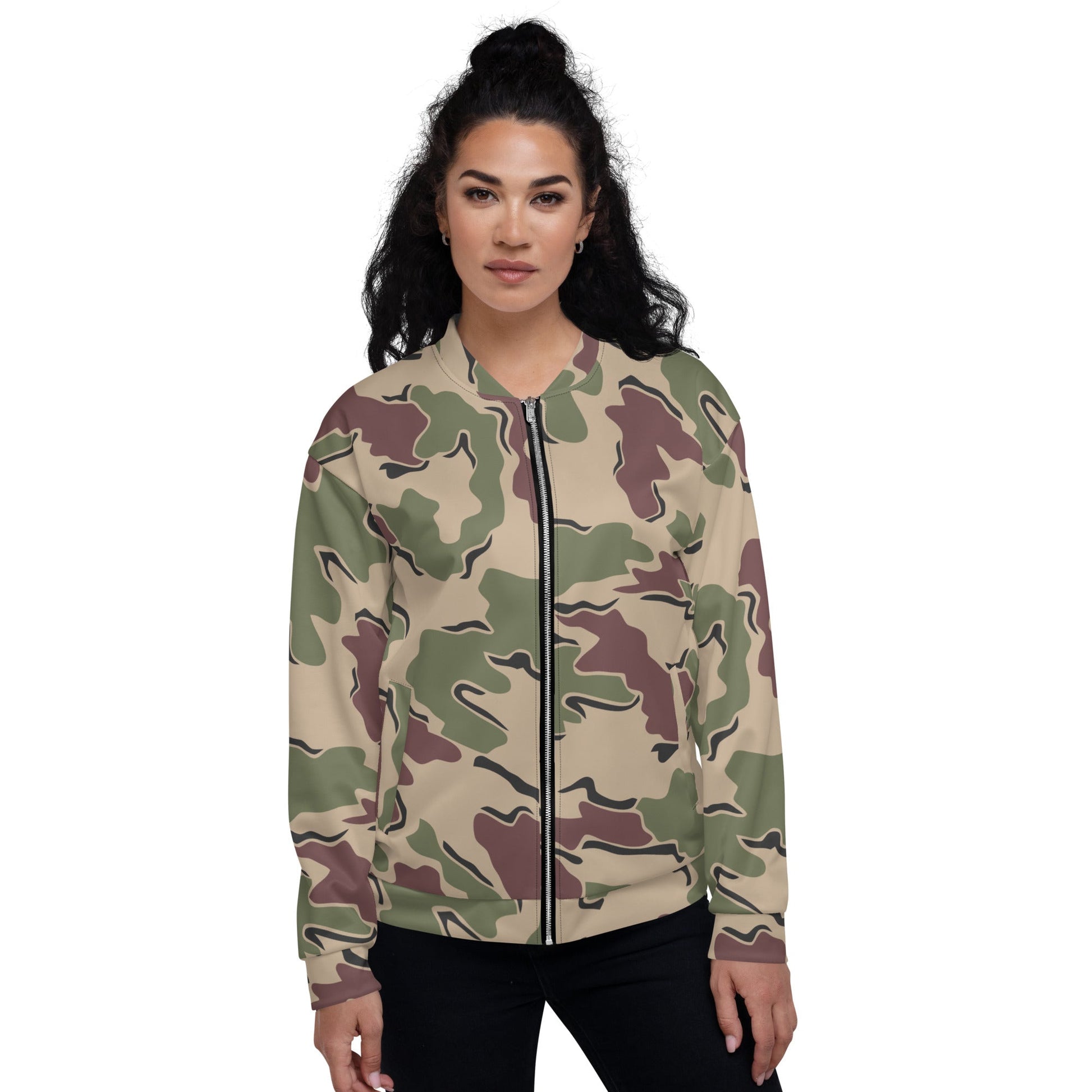 Belgian Jigsaw Korps Mariniers CAMO Unisex Bomber Jacket - Jackets