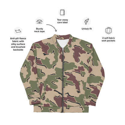 Belgian Jigsaw Korps Mariniers CAMO Unisex Bomber Jacket - Jackets
