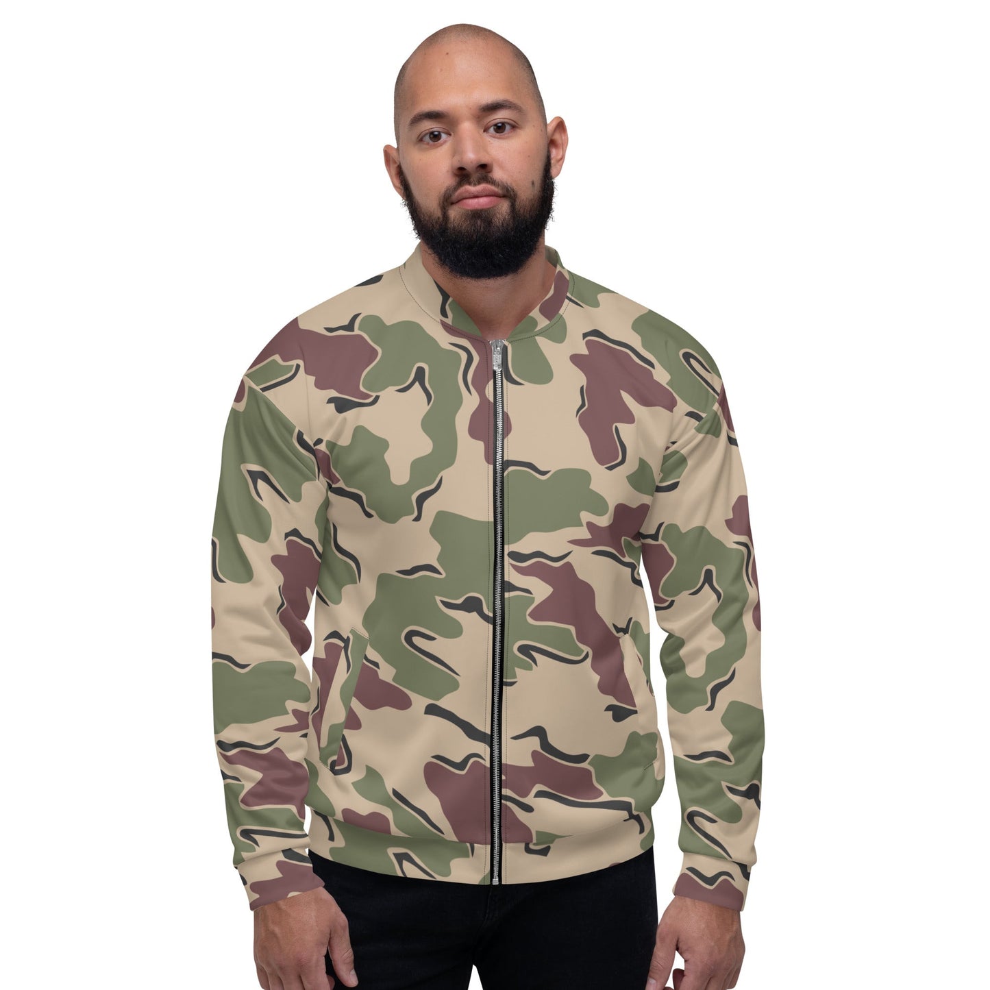Belgian Jigsaw Korps Mariniers CAMO Unisex Bomber Jacket - Jackets