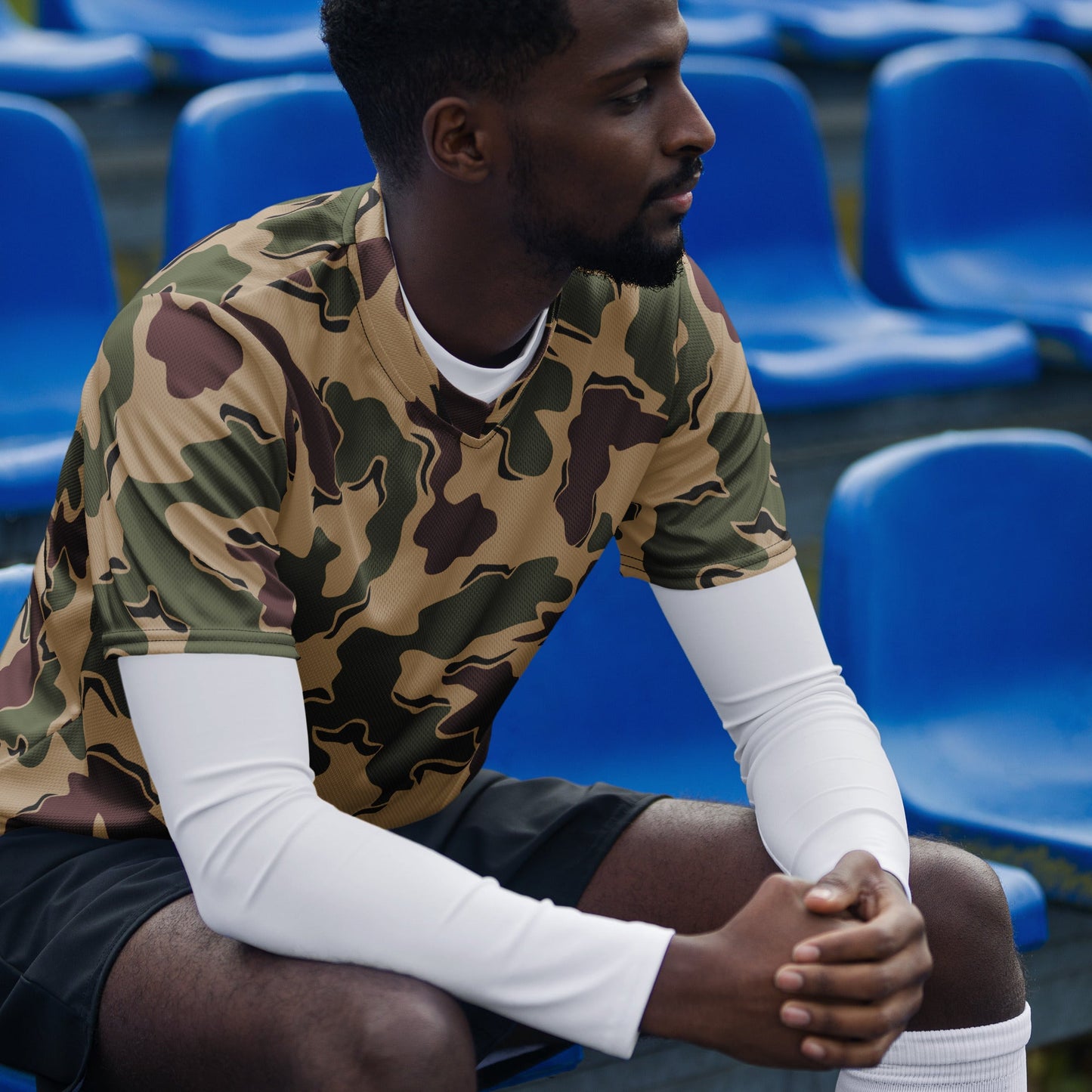 Belgian Jigsaw Korps Mariniers CAMO unisex sports jersey Sports Jerseys