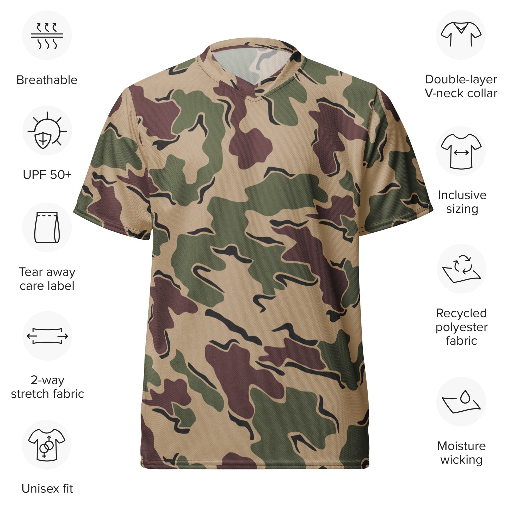 Belgian Jigsaw Korps Mariniers CAMO unisex sports jersey Sports Jerseys