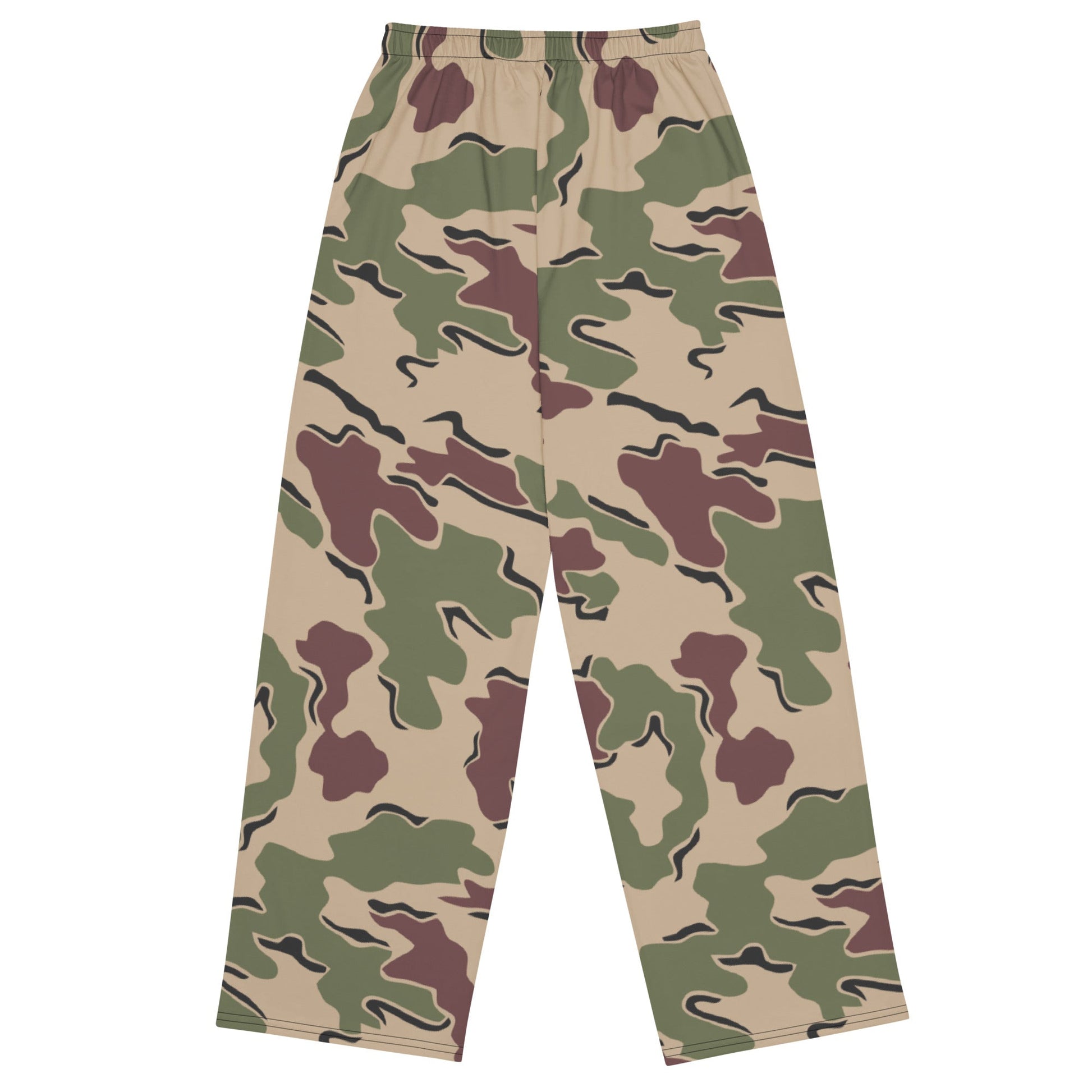 Belgian Jigsaw Korps Mariniers CAMO unisex wide leg pants Wide Pants