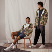 Jigsaw Marine CAMO Unisex Zip Hoodie