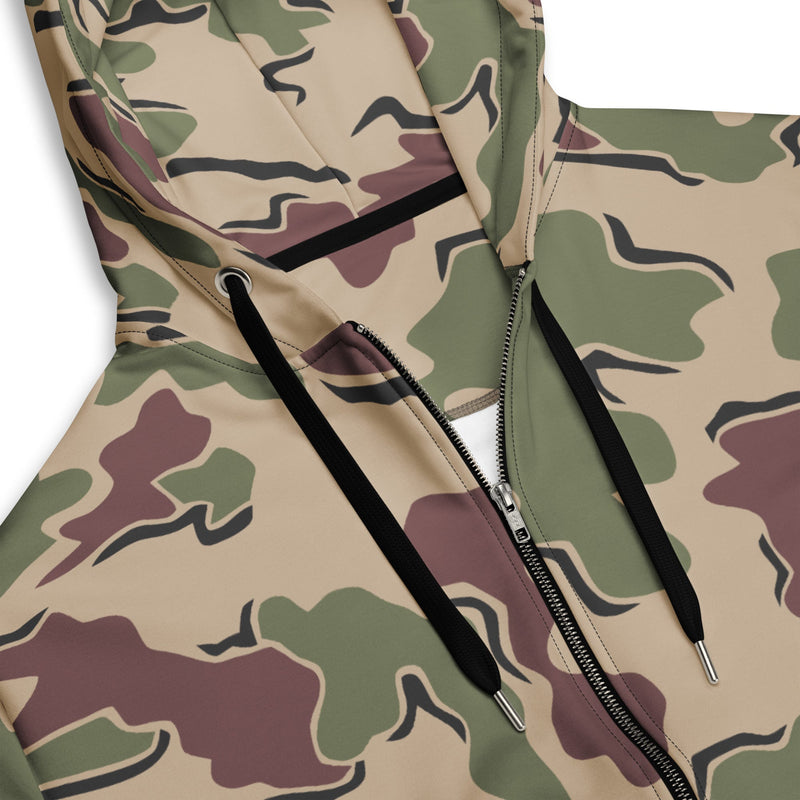 Jigsaw Marine CAMO Unisex Zip Hoodie
